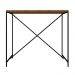 Mesa Bancada Steel Quadra Estilo Industrial Vermont e Preto 110 cm - D'Rossi