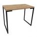 Mesa Para Computador Escrivaninha Industrial Porto 120cm Natural D'Rossi