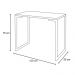 Mesa Para Computador Escrivaninha Industrial Porto 120cm Natural D'Rossi