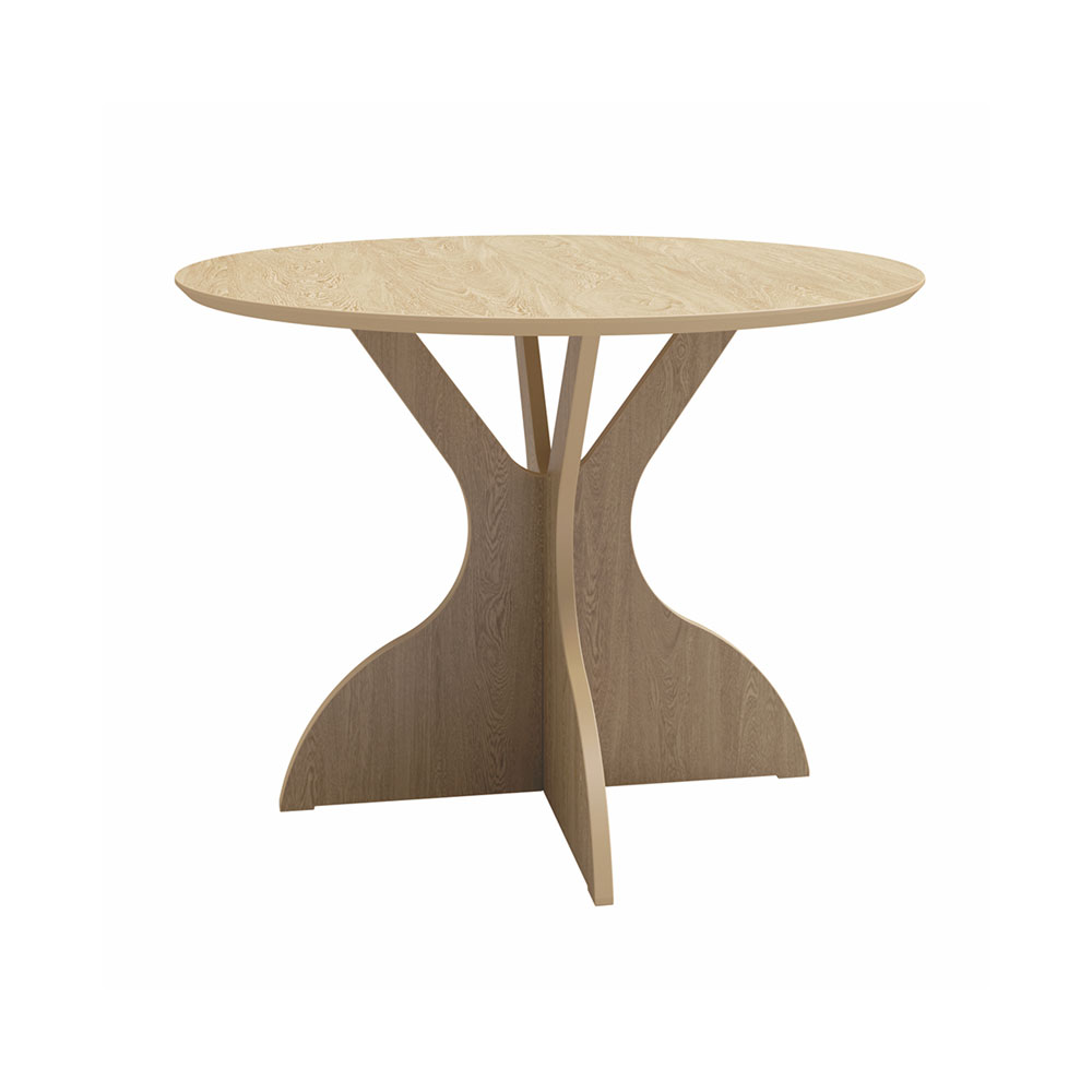 Mesa de Jantar Redonda Isabelle Carvalho 105 cm - D'Rossi