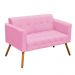 Namoradeira Elisa Suede Rosa Bebê D'Rossi