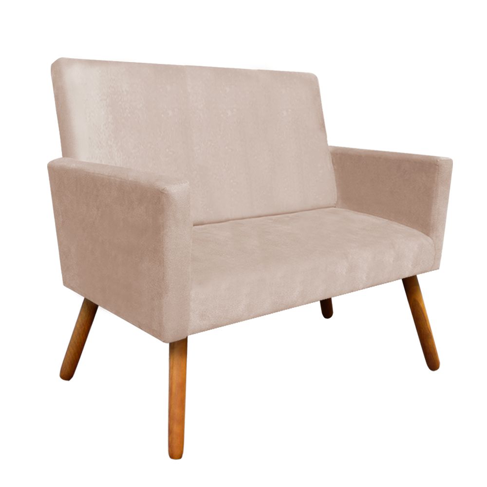 Namoradeira Nina Suede Pés Palito Castanho D'Rossi