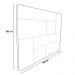 Painel Elegance Cama Box Casal 140 cm Veludo Bege Trabalhado A85 - D'Rossi
