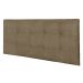 Painel Luna Para Cama Box King 193 cm Suede Bege - D'Rossi