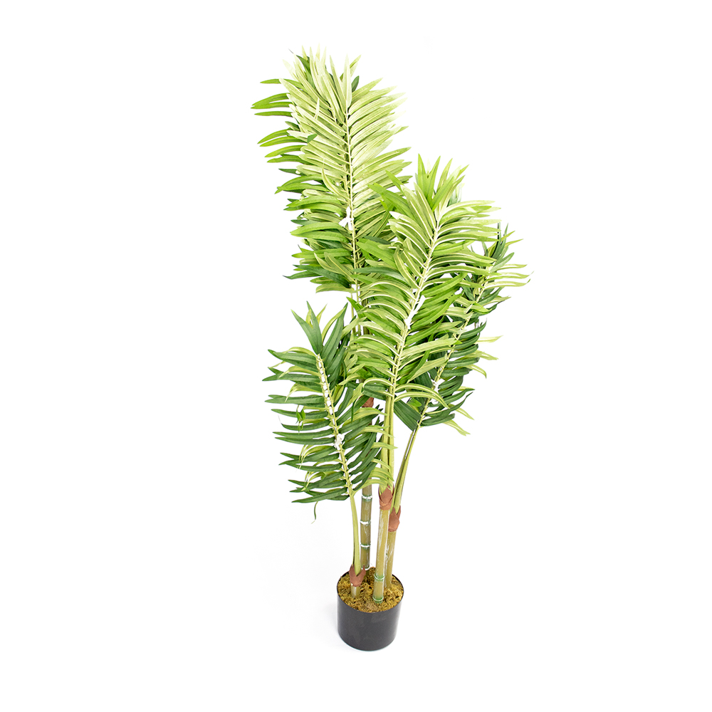 Palmeira Planta Artificial Decorativa Areca Verde 120x26 cm - D'Rossi