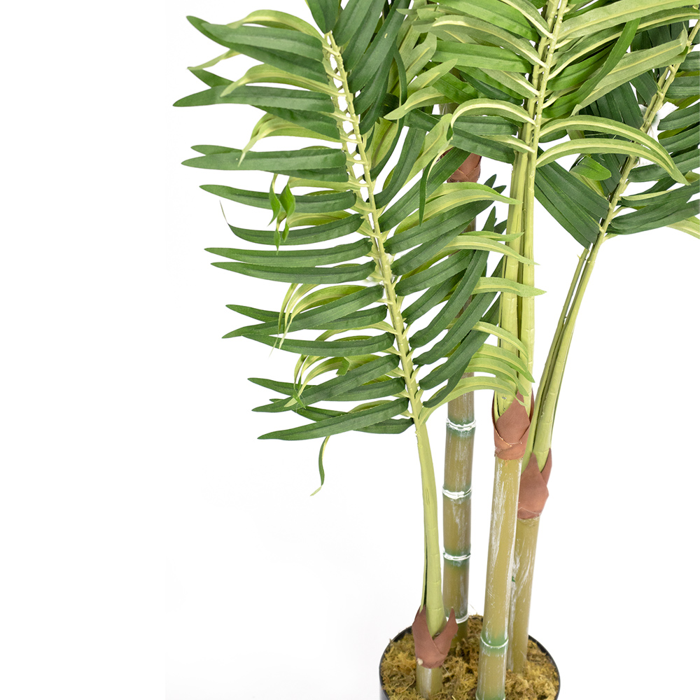 Palmeira Planta Artificial Decorativa Areca Verde 120x26 cm - D'Rossi