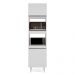 Paneleiro Torre Quente para Cozinha 02 Portas Ruth 56 cm - D'Rossi