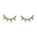 Par De Cílios Decorativos MDF Cru 3mm 25x13 - D'Rossi