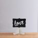 Placa Decorativa Branca 11X8cm - D'Rossi