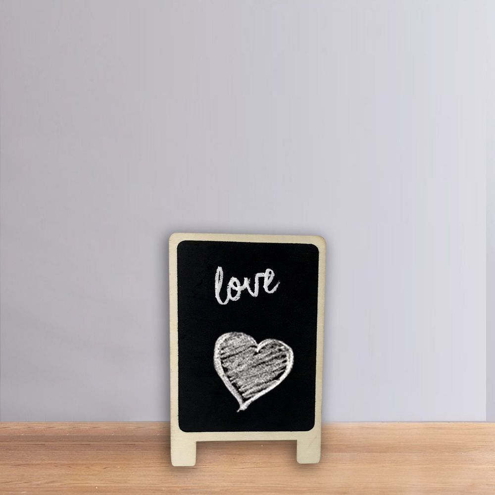 Placa Decorativa Branca 13,5X5,5cm - D'Rossi