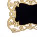 Placa Decorativa Lousa de Madeira Flor P/ Pendurar 11x15x1 cm - D'Rossi'