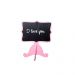 Placa Decorativa Rosa 11X8cm - D'Rossi