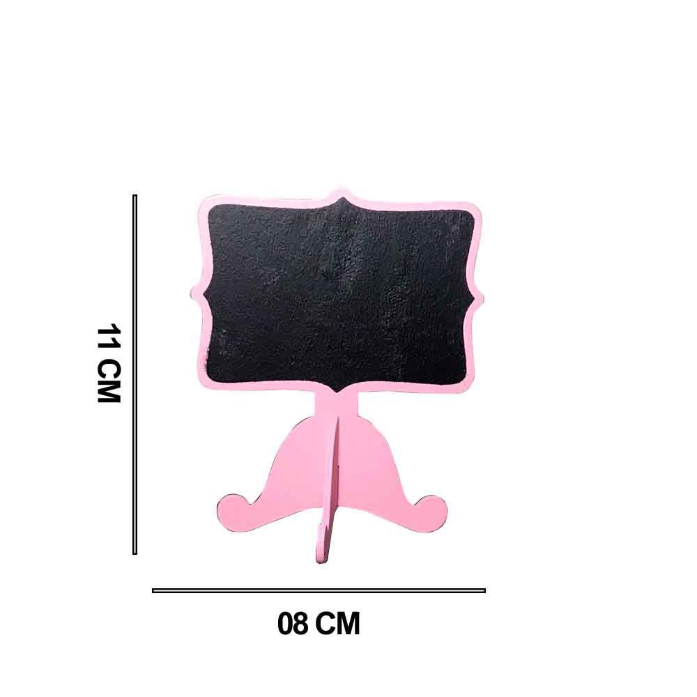 Placa Decorativa Rosa 11X8cm - D'Rossi