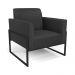 Poltrona Base Industrial Alta Preto Marisa Corino Preto D03 - D'Rossi