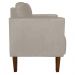 Poltrona Decorativa Lívia Suede Pés Chanfrado D'Rossi