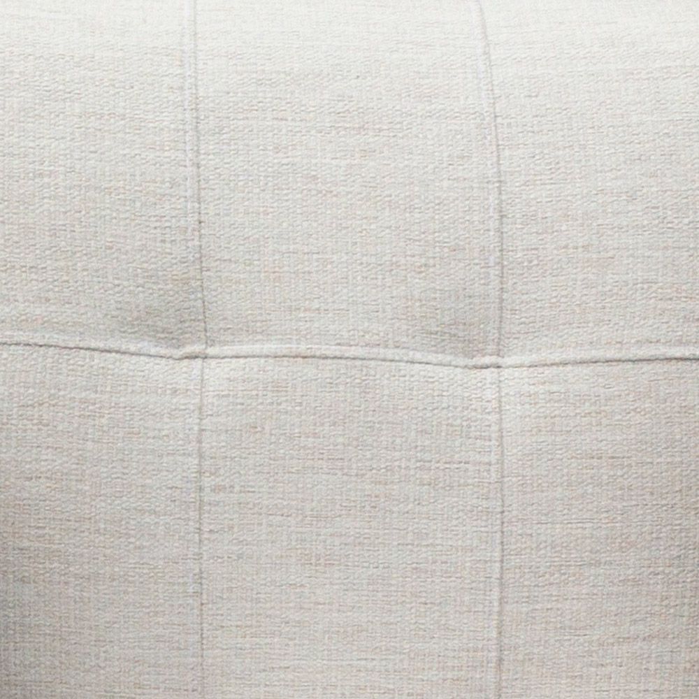 Poltrona Elisa Corano Nozes com Linho Bege A19 Pés Palito Natural D'Rossi