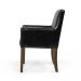 Poltrona Joy Bright Black B-159 Base de Madeira - D'Rossi