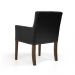 Poltrona Joy Bright Black B-159 Base de Madeira - D'Rossi