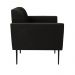 Poltrona Pés Villach Marisa Suede Preto D03 - D'Rossi