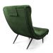 Poltrona Sher Suede Verde Pés Palito de Ferro - D'Rossi