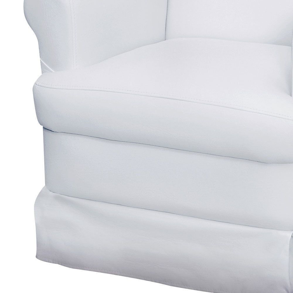 Poltrona de Amamentação com Balanço Sabrina Corino Branco K-1031 D'Rossi