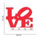 Porta Chaves Love D'Rossi
