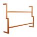 Porta Toalha de Banho Industrial Metálico Cobre 60 cm - D'Rossi