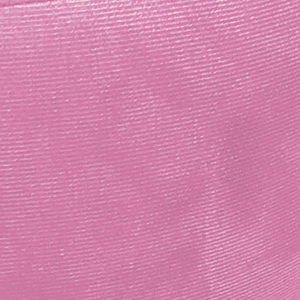 Puff Banqueta Berlim Redondo Suede Rosa Bebê Pés Castanho D'Rossi