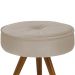 Puff Decorativo Julia Redondo Suede - D'Rossi