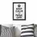 Quadro Decorativo ''OFF'' 40x30 com Base - D'Rossi