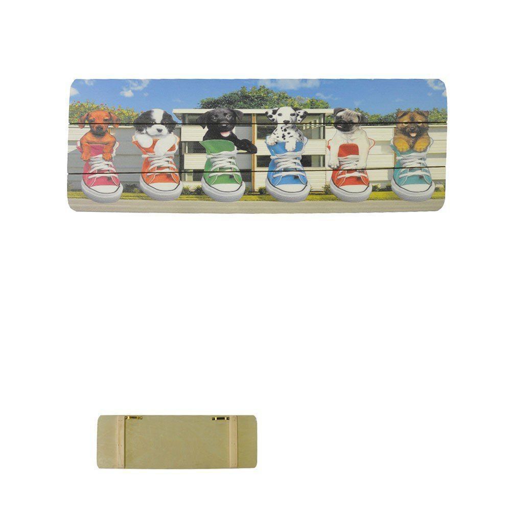 Quadro Decorativo MDF Colorido 20x60 Cachorro - D'Rossi