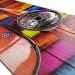 Quadro Decorativo MDF Colorido 20x60 Lambreta - D'Rossi