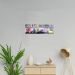 Quadro Decorativo MDF Motos 20X60cm - D'Rossi