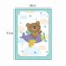 Quadro Decorativo Para Bebe 3D Ursinho 30 X 41 - Cia Laser