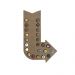 Quadro Decorativo Porta Tampinhas MDF Cru 40x26 Seta Beer - D'Rossi
