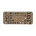 Quadro Decorativo Porta Tampinhas MDF Cru 47x20 Cerveja Oficial - D'Rossi