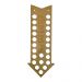 Quadro Decorativo Porta Tampinhas MDF Cru 50x18 Seta Beer - D'Rossi