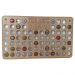 Quadro Decorativo Porta Tampinhas em MDF 50x30 Horizontal - D'Rossi