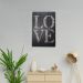 Quadro Decorativo em MDF Love 40X60CM