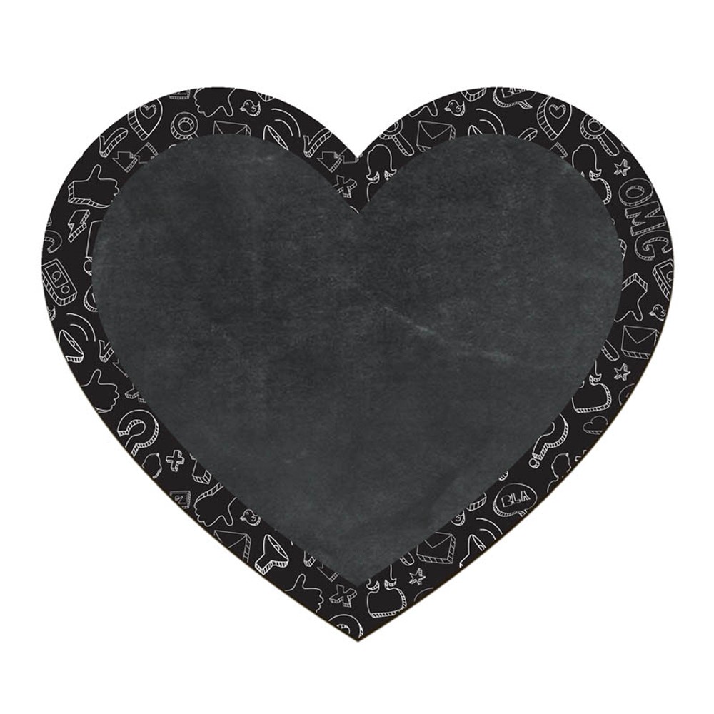 Quadro Lousa Decorativo "Coração" D'Rossi