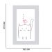 Quadro Placa Decorativa Infantil Gato D'Rossi