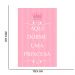 Quadro Placa Decorativa Infantil Princesa D'Rossi