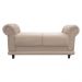 Recamier Barcelona Namoradeira Suede Bege - D'Rossi