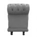 Recamier Barcelona Namoradeira Suede Grafite - D'Rossi