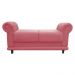 Recamier Barcelona Namoradeira Suede Rose - D'Rossi
