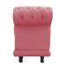 Recamier Barcelona Namoradeira Suede Rose - D'Rossi