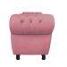 Recamier com Baú Grécia 195 cm Namoradeira Calçadeira Suede Rose D'Rossi