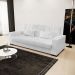 Sofá Cama 02 Lugares Lisboa Corano Branco  - D'Rossi
