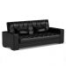Sofá Cama 02 Lugares Lisboa Corano Preto  - D'Rossi