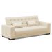 Sofá Cama 02 Lugares Lisboa Corino Bege - D'Rossi